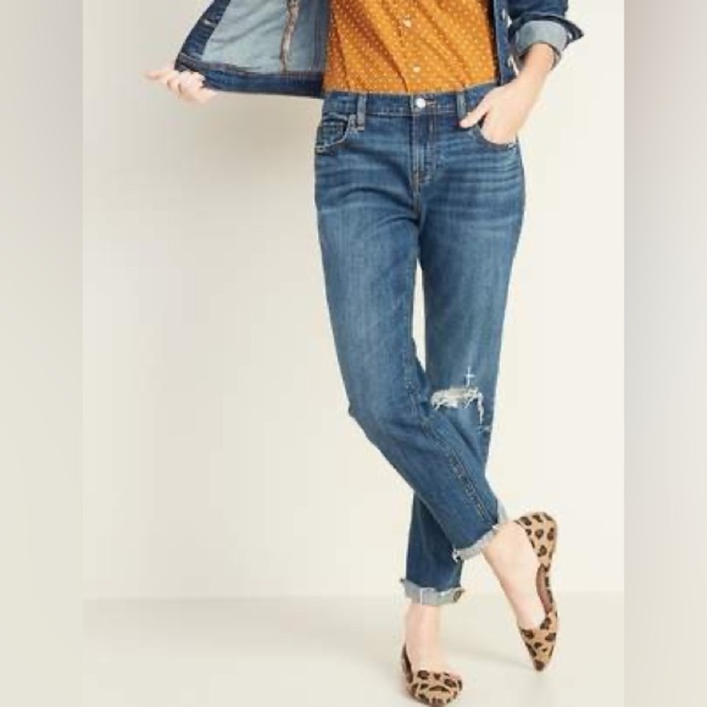 Old Navy Boyfriend Straight Jeans
